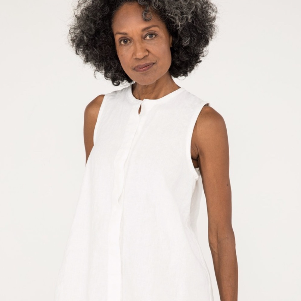 Elizabeth Suzann Kara Snap Top Sleeveless - NEW